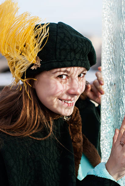 istock Cute young woman portrait 482214113