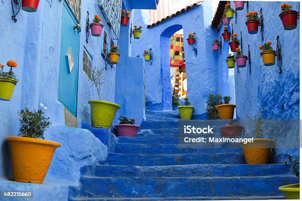 Chefchauen Chauen Or Xauen Stock Photo - Download Image Now - Tangier, Morocco, Tetouan