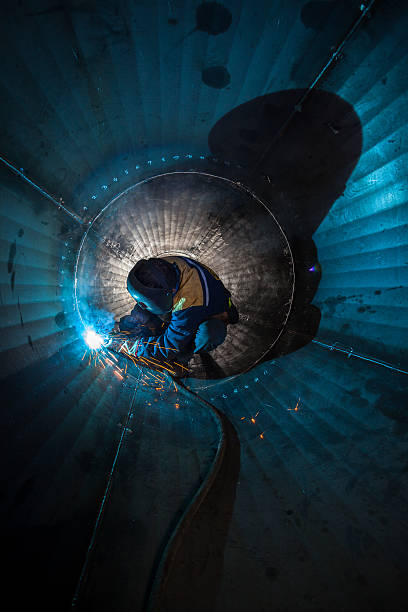 istock Welder in the factory 482216016