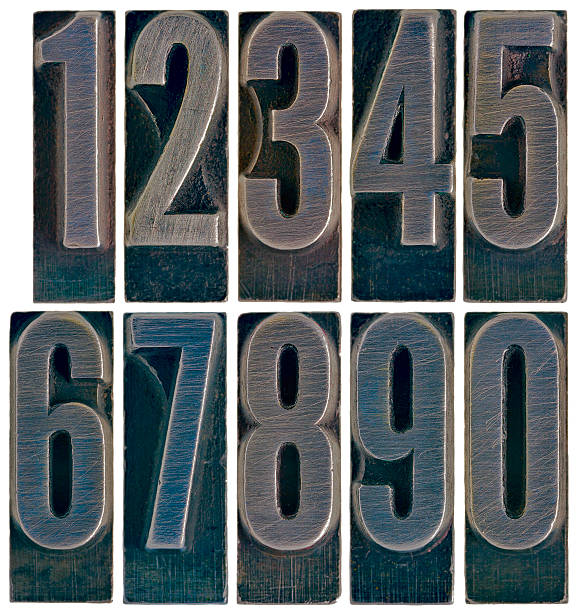 istock ten metal type numbers isolated 482227634