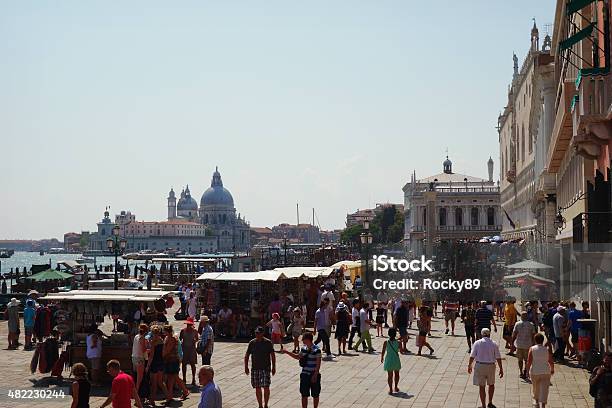 Venice Italy Grand Canal Central Stock Photo - Download Image Now - 2015, Adriatic Sea, Architectural Dome