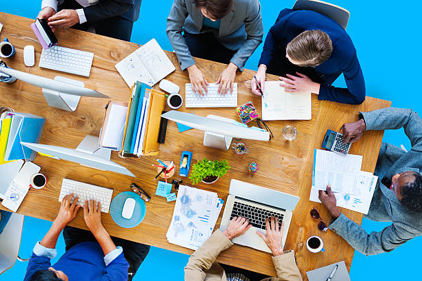 istock Business People Working Office Corporate Team Concept 482248054