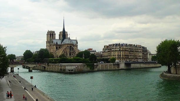 istock View of Notre Dame, Paris 482250242