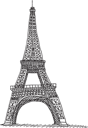 Eiffel Tower Paris Drawing