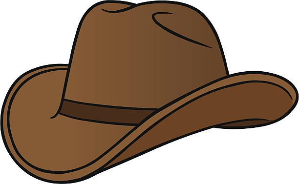 ilustrações, clipart, desenhos animados e ícones de chapéu de cowboy dos - cowboy hat hat country and western music wild west