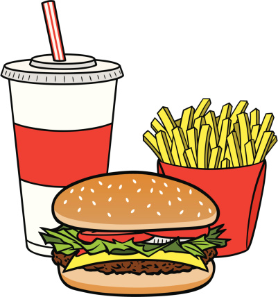 Hamburger Combo - are separately grouped objects and can be quickly repositioned or removed for your project.