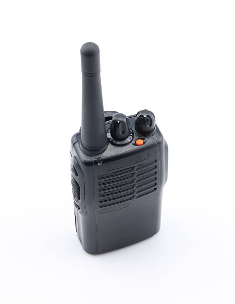 istock Military portable radio isolated on white background 482257048