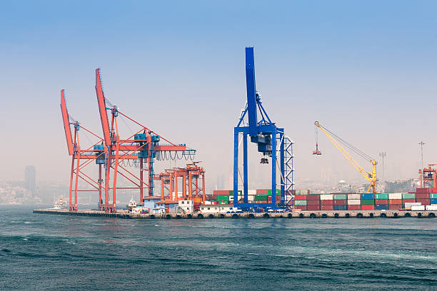 istock Cargo port of Istanbul 482257356