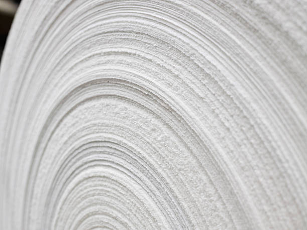繊維ロール - cotton textile material industry ストックフォトと画像