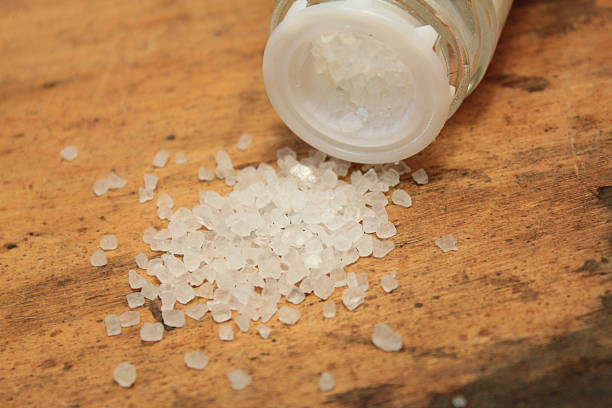 Sea salt stock photo