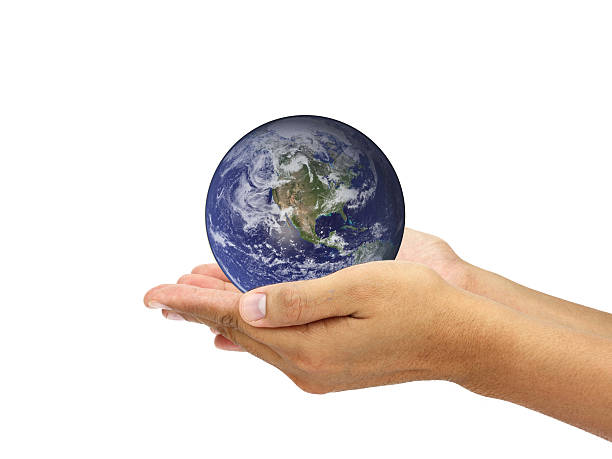 istock Hands holding world. Elements of this image furnished by NASA 482267748