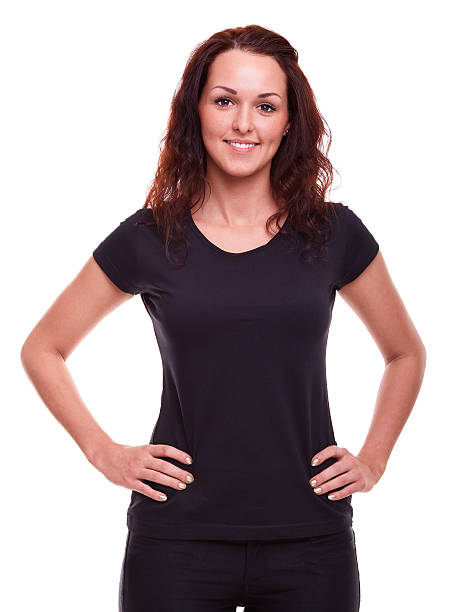 istock Woman in a black shirt 482271090