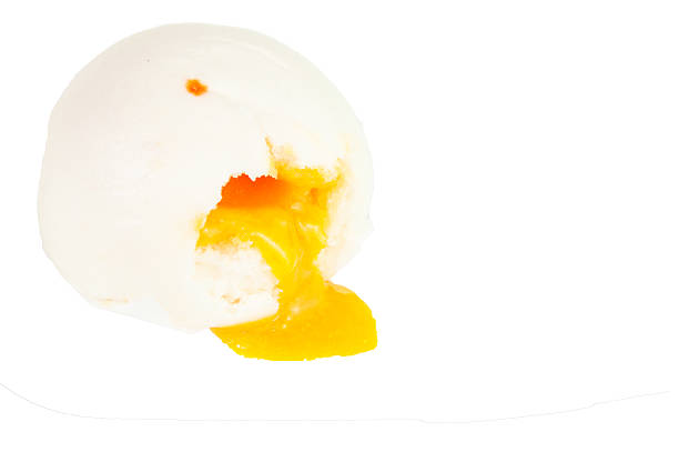 istock Chinese bun steamed with cream isolated 482277255