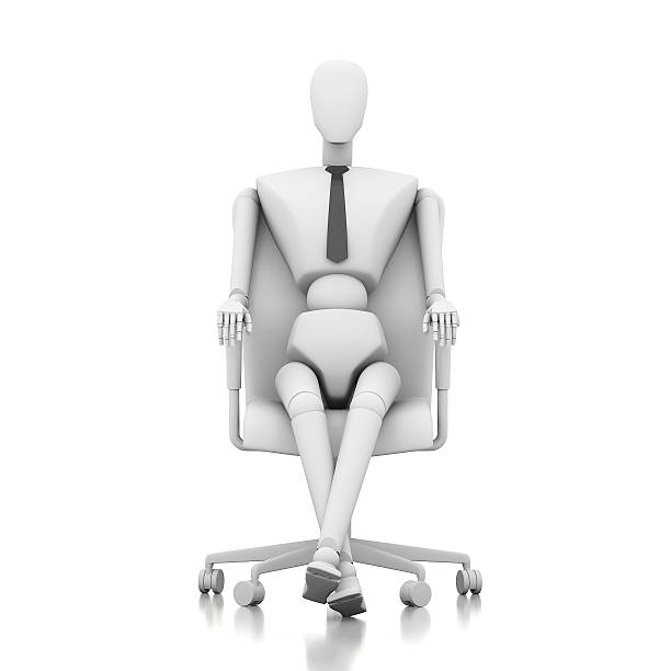 istock 3d businessman doll is sitting on chair 482278763