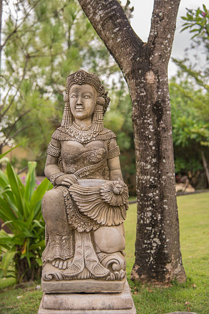 istock Thai angelic statue in thailand 482280418