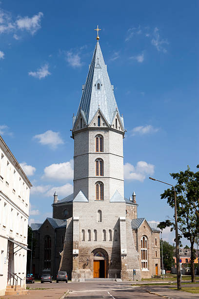 istock Alexander's Lutheran church in Narva, Estonia 482284438