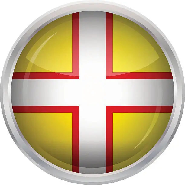 Vector illustration of Flag of Dorset
