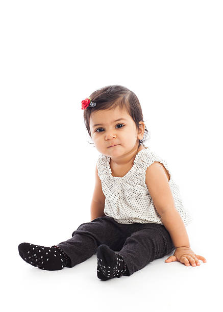 istock Interested baby girl 482303843