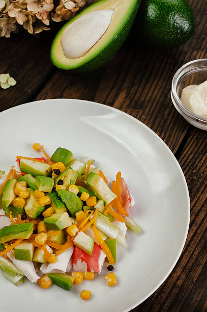 istock diet healthy salad with avocado 482307066