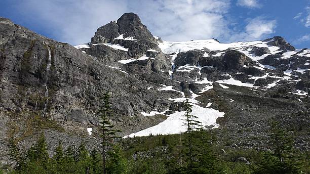 istock Beautiful snow covered mountain landscape 482307282