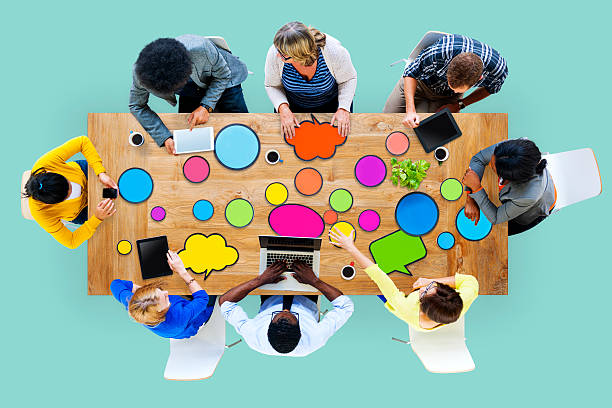 istock Multiethnic Group of People in Meeting Concept 482310760