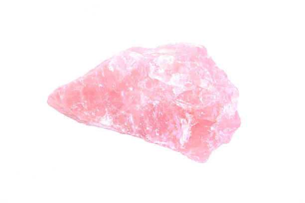 Rose quartz stock photo