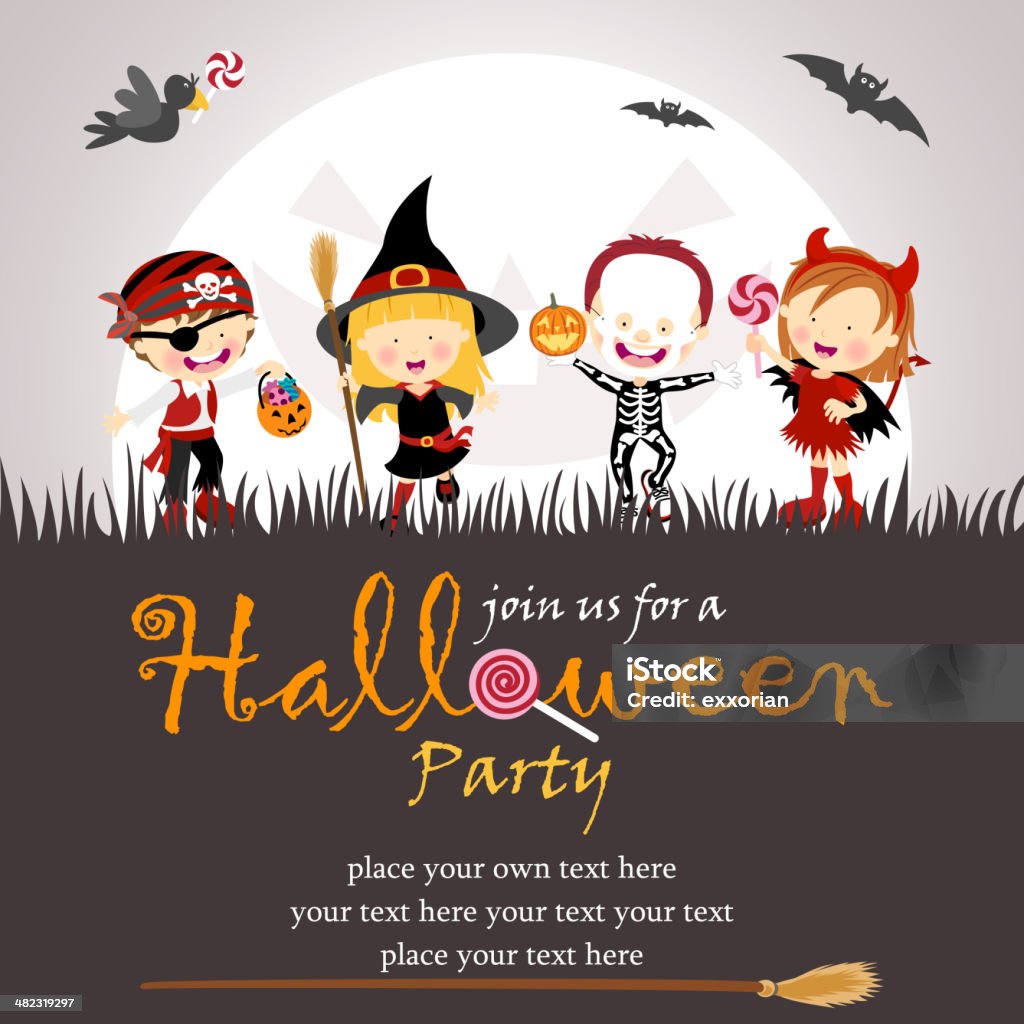 Halloween Party Halloween party. Halloween stock vector