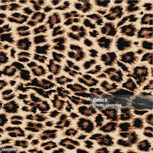 Ilustración de Piel De Leopardo y más Vectores Libres de Derechos de Estampado de leopardo - Estampado de leopardo, Patrones visuales, Leopardo