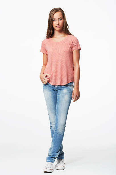istock Portrait of young woman in studio 482324241