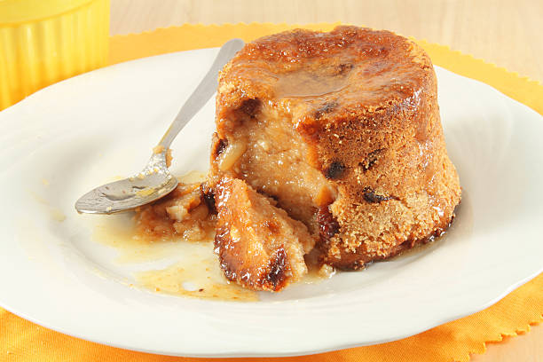 istock Delicious Pudding with raisins and honey 482326471
