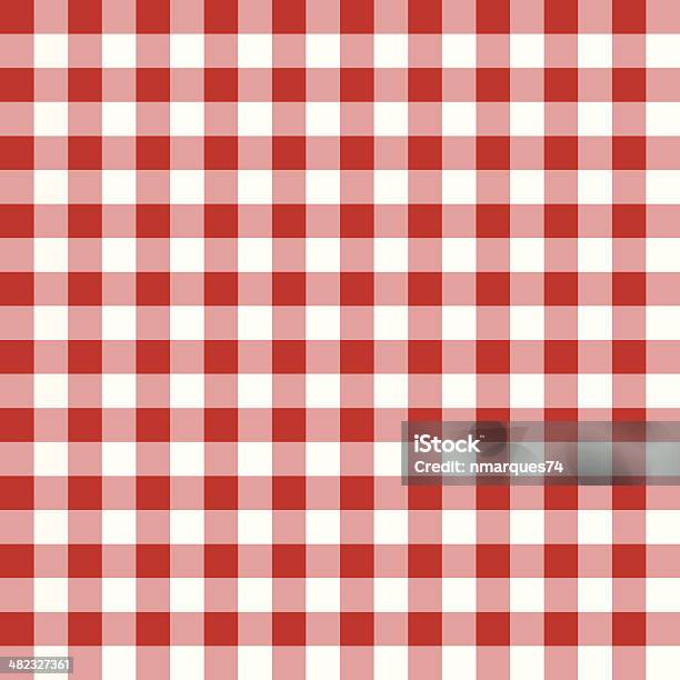 Tablecloth Pattern Stock Illustration - Download Image Now - Picnic, Tablecloth, Abstract