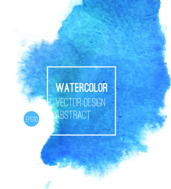 ilustrações, clipart, desenhos animados e ícones de fundo abstrato aquarela - turquoise sea backgrounds drink