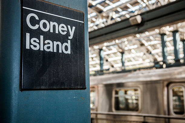 istock Coney Island subway station - New York 482328786