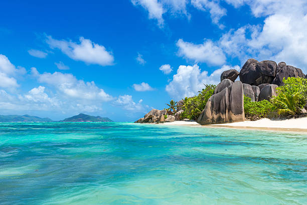 istock Anse Source d'Argent - beach on island in Seychelles 482329950