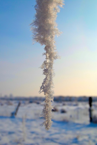 Images of a winter freeze in the North West