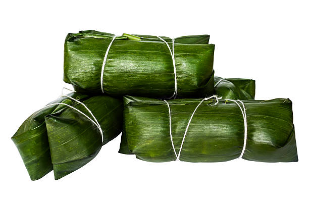 istock Thai dessert Khao Tom Mad before cook 482330301