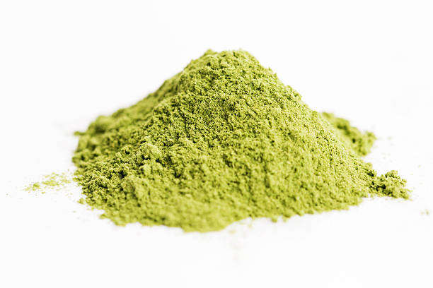 istock Young barley grass. Detox superfood. 482333394