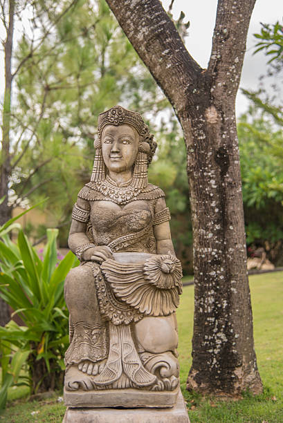 istock Thai angelic statue in thailand 482334490