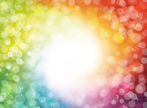 Colorful Abstract Bokeh Vector Background