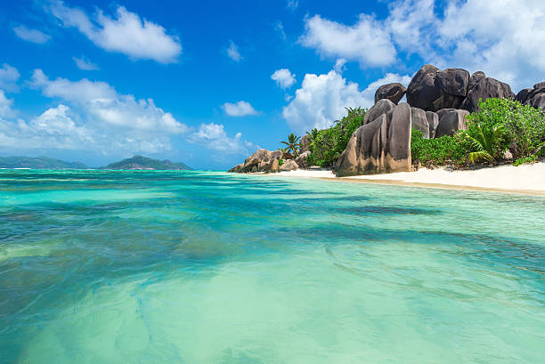 istock Anse Source d'Argent - beach on island in Seychelles 482337118
