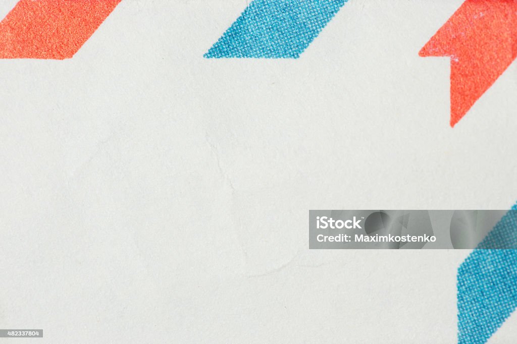 Close up of a paper empty envelope 2015 Stock Photo