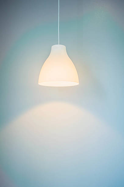 istock Lampshades in bedroom 482337890