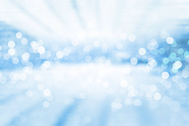istock Blurred Lights on blue background or Lights on blue background. 482341160