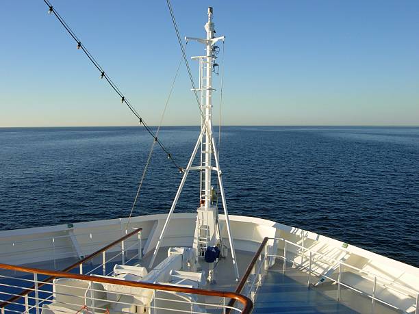 istock Bow of a cruise ship 482342368