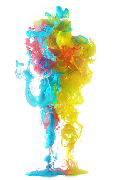 istock Colorful ink in water 482342757