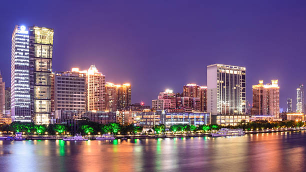 istock Guangzhou's landmark at night 482343060