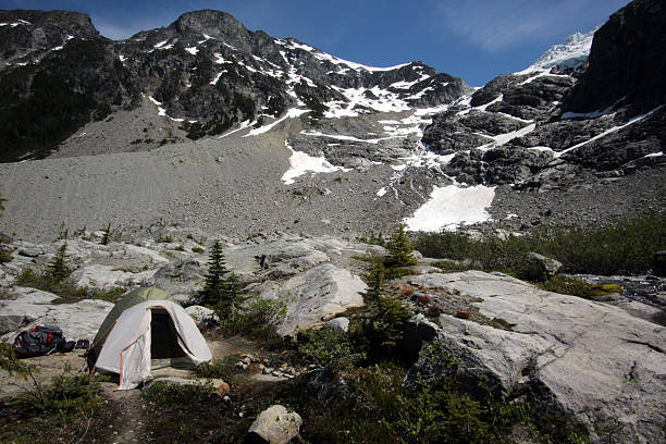 istock Backcountry Camping in a tent 482343246