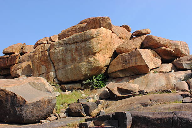 istock Beautiful rocky hill in Hampi 482345945