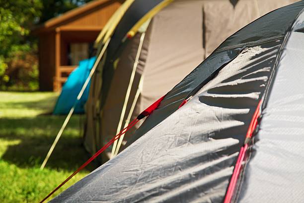 istock Tent tourist house camping 482346368