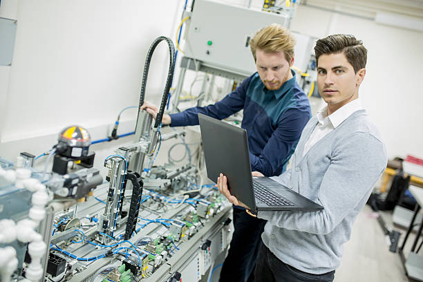 istock Engineer in the factory 482346612